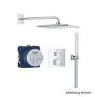 GROHE Grohtherm Cube UP-Duschsystem Thermostat 2 Abgänge chrom, 34868000