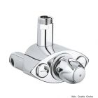 GROHE Grohtherm XL THM-Batterie Wandmontage DN25 chrom 35085000