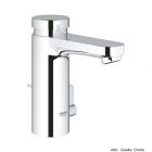 GROHE Eurosmart CT Selbstschluss-WT-Batt. mit Mischung Ablaufgrt. chrom