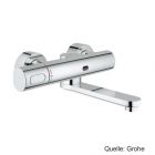 GROHE Eurosmart CE Infrarot-Elektronik f. Waschtisch m.Thermostat 6V Batt.,chrom