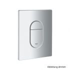 GROHE Arena Cosmopolitan Abdeckplatte, 2-Mengen/Start-Stopp-Betät., mattchrom