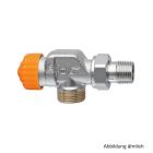 HEIMEIER Thermostat-Ventilunterteil Eclipse, Axial, DN15, (1/2")