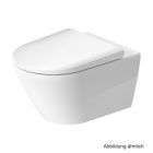 Duravit D-Neo Wand-Tiefspül-WC-Set Rimless 540 mm, Weiß, 45770900A1