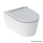 Geberit Wand-Tiefspül-WC One inkl. WC-Sitz Abdeckung weiß, KeraTect, 500201011