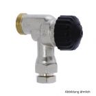 HEIMEIER Thermostat-Ventilunterteil RVT DN 10, Axialform, M 30 x 1,5