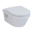 Villeroy & Boch Architectura Kombi-Pack, besteh. aus Wand-Tiefspül-WC DirectFlush wasserrandlos, weiß Ceramicplus u.WC-Sitz, 5684HRR1