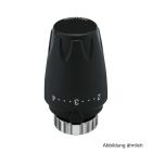 HEIMEIER Thermostat-Kopf DX tiefschwarz (RAL 9005), 670000507