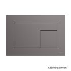 TECE Betätigungspl. TECEvelvet für 2-Mengentechnik, Grigio Londra / Anthrazit