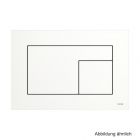 TECE Betätigungsplatte TECEvelvet für Zweimengentechnik, Bianco Kos / Weiß