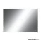 TECE Betätigungsplatte TECEsquare II Metall 2-Mengentechnik, Chrom glänzend