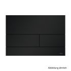 TECE Betätigungsplatte TECEsquare II Metall 2-Mengentechnik, Schwarz matt