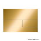 TECE Betätigung. TECEsquare II Metall Polished Gold Optic/Gold Optik glänzend
