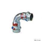 Viega Prestabo labs-frei, Modell 1116LF, Bogen 90° I-I, 28 mm