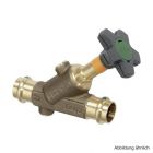 Viega Easytop KRV-Schrägsitzventil, Serie 2238.5, DN 40 (42 mm)