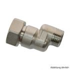 Exzenterverschraubung S-Anschluss 1/2" x 3/4" Überwurfmutter, 10 mm Versatz