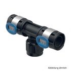 Geberit FlowFit Übergangs-T-Stück mit MasterFix, 16-MF20-16 mm