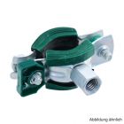 BIS Bifix G2 BUP Schraubrohrschelle mit Einlage,Gewindeanschluss M8/10,60 - 64mm