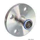 Geberit Mapress Edelstahl Flansch PN 10/16, mit Einschubende, 54mm