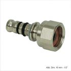 Geberit Mepla Übergangsverschraubung zu Armaturen, Pumpen & Ventilen 26mm - 3/4"