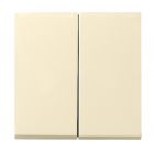 Gira System 55 Serienwippen für Wippschalter/ Taster, cremeweiß glänzend 029501