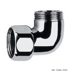 GROHE Anschlusswinkel  3/4"AG x 3/4"-Mutter, verchromt, 12419000