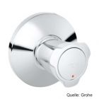 GROHE Costa UP-Ventil Oberbau 20-200 mm Markierung rot, verchromt 19807001