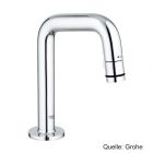 GROHE Universal Waschtisch-Standventil m. 7°-Auslauf & 114mm Ausl., chrom