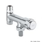 GROHE Original WAS Ventil "Eckfix" DN10 Montage auf Eckventil verchromt