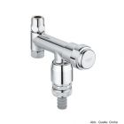 GROHE WAS-Ventil Eckfix Design-Gr. DN10 mit RV und Rohrbelüfter chrom