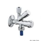 GROHE Original WAS Kombi-Eckventil DN10, absperrbar Kupferrohranschluss chrom