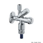 GROHE Original WAS Kombi-Eckventil DN15, Rohrbelüfter Bauform C,verchr. 41082000