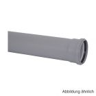 HT-Abflussrohr mit Dichtring, DN 125 x 500 mm