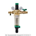 Honeywell Hauswasserstation HS 10 S AA mit Klarsicht-Siebtasse, 3/4"