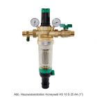 Honeywell Hauswasserstation HS 10 S AA mit Klarsicht-Siebtasse, 1"