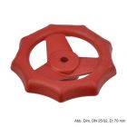 Kemper Handrad rot für Freistrom-Absperrventile, DN50, G01000900915000