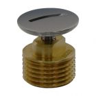 Verschlussstopfen 1/2" verchromt