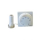 Oventrop Thermostat Uni FH 7-28 °C, 0 * 1-5, Fernverstellung 10 m, weiß