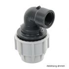 Plasson Serie 18, Winkel 90° mit IG, 32 mm x 1"