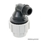 Plasson Serie 18, Winkel 90° mit AG, 25 mm x 3/4"