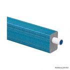 Uponor Uni Pipe PLUS Mehrschichtverbundrohr DHS26 weiß vorgedämmt 20x2,25 mm blau im Ring 25 m