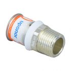 Uponor S-Press PLUS MLC Übergangsnippel 25mm x 1" AG