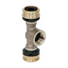 Viega Raxofix T-Stück, Modell 5317, Rp-Gewinde 20 x 1/2" x 20 mm, Rotguss