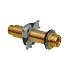 Viega Raxofix Wanddurchführung aus Rotguss, Modell 2132.91, variabel, mit Verdrehschutz, 1/2" IG x 3/4" AG x 120 mm