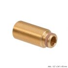 Viega Raxofix Verlängerungsstück für Wanddurchführungen 1/2" x 3/4" x 50 mm, Modell 2032.9, Rotguss