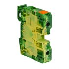 Wago 2-Leiter-Durchgangsklemme 35qmm, mit Power-Cage-Clamp Anschluss, grün-gelb, 285-137