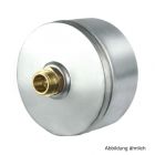 Wickelfalz Kondensatdeckel, verzinkt, mit 1/2" Anschluss für Formteile, DN 100