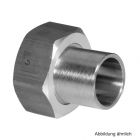 Resideo Überwurfmutter 1 1/2" mit Schweißtülle für DN25
