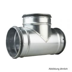 Abzweigstück Wickelfalz Verzinkt DN 200 X 100, 90 Grad Mit Dichtung